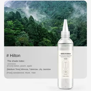 260ML Hilton Essential Oil, Aromatherapy Refill Liquid, Ultraasonic Diffuser Oil, Home Use Small Aroma Machine, Fragrance Supplement