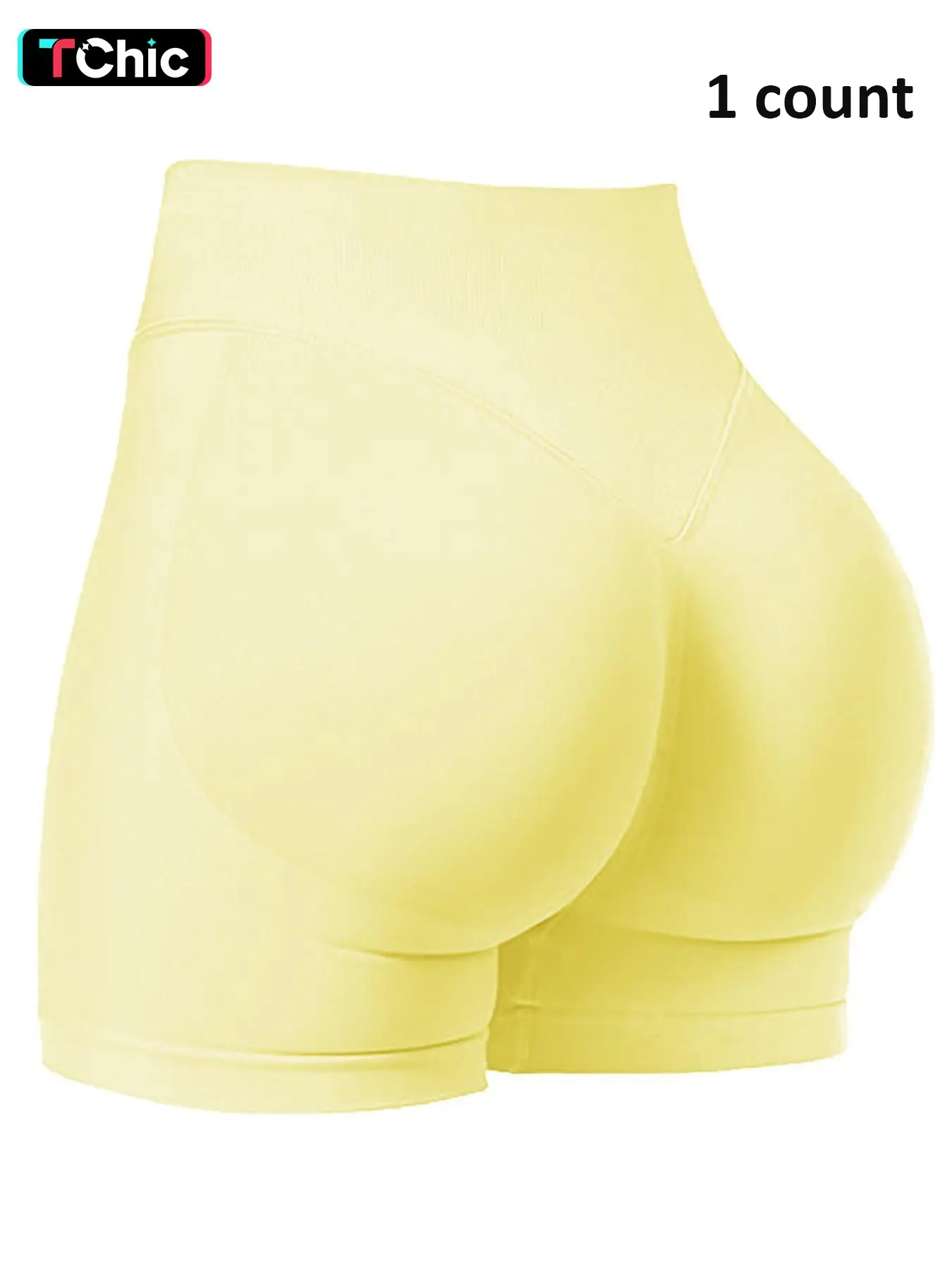 Seamless Shorts for Women, 1-5 Pack Invisable Scrunch Butt Lifting Gym Seamless Booty Biker Shorts, Breathable High Stretch Skinny Shorts, Gym Shorts, Gym Workout Shorts, Ladies Sportswear for Indoor Outdoor Wear