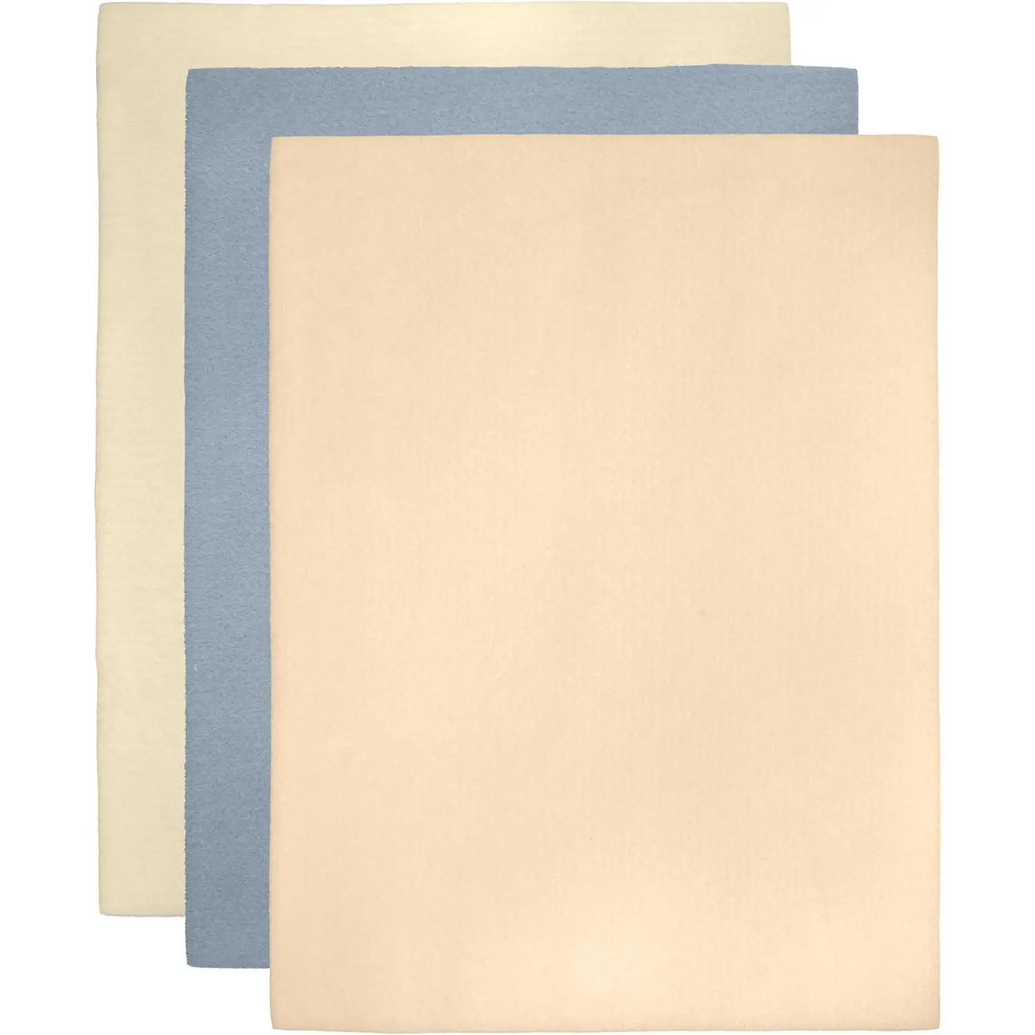 Beading Mats Set | Double-Sided Stringing Work Mats, 3-Pack, 11" x 14", Washable, Wrinkle-Free, Soft- Flocked Surface