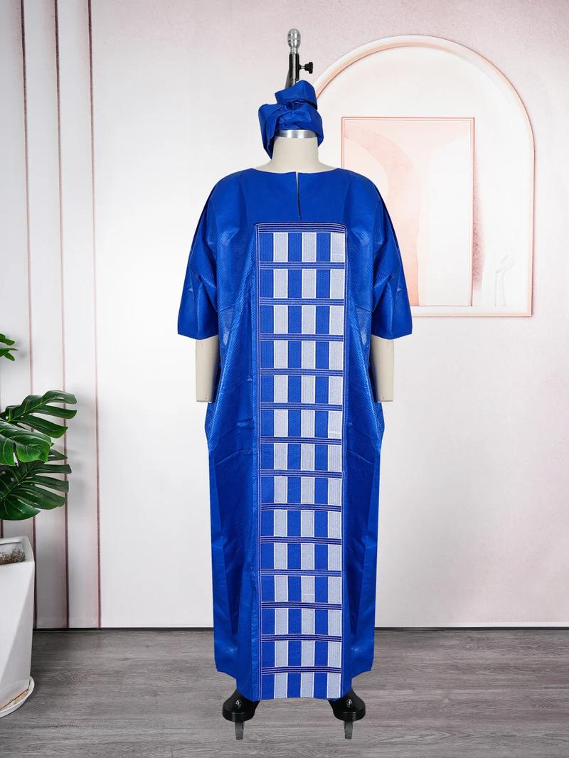 Plus Size African Clothes for Women Dashiki Traditional Bazin Embroidery Gown High Quality Wedding Evening Party Dresses 2026