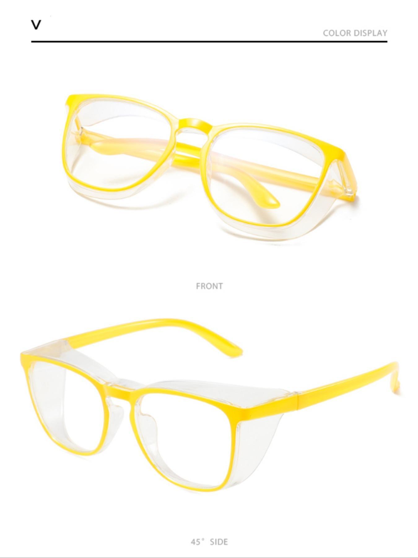 Casual Full Rim Eyeglasses for Women & Men, 2 Pairs Fashion Eyeglasses for Work, Daily Clothing Decor, for Student Daily