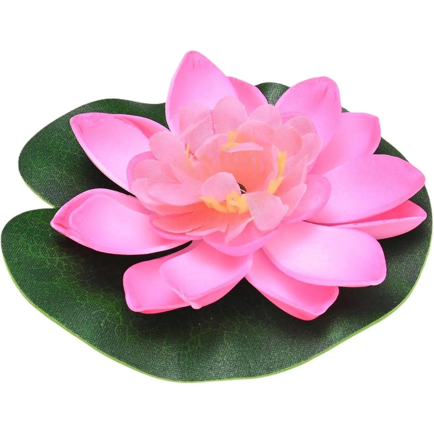 Artificial Floating Lotus Flower 4 Inch, Light Pink