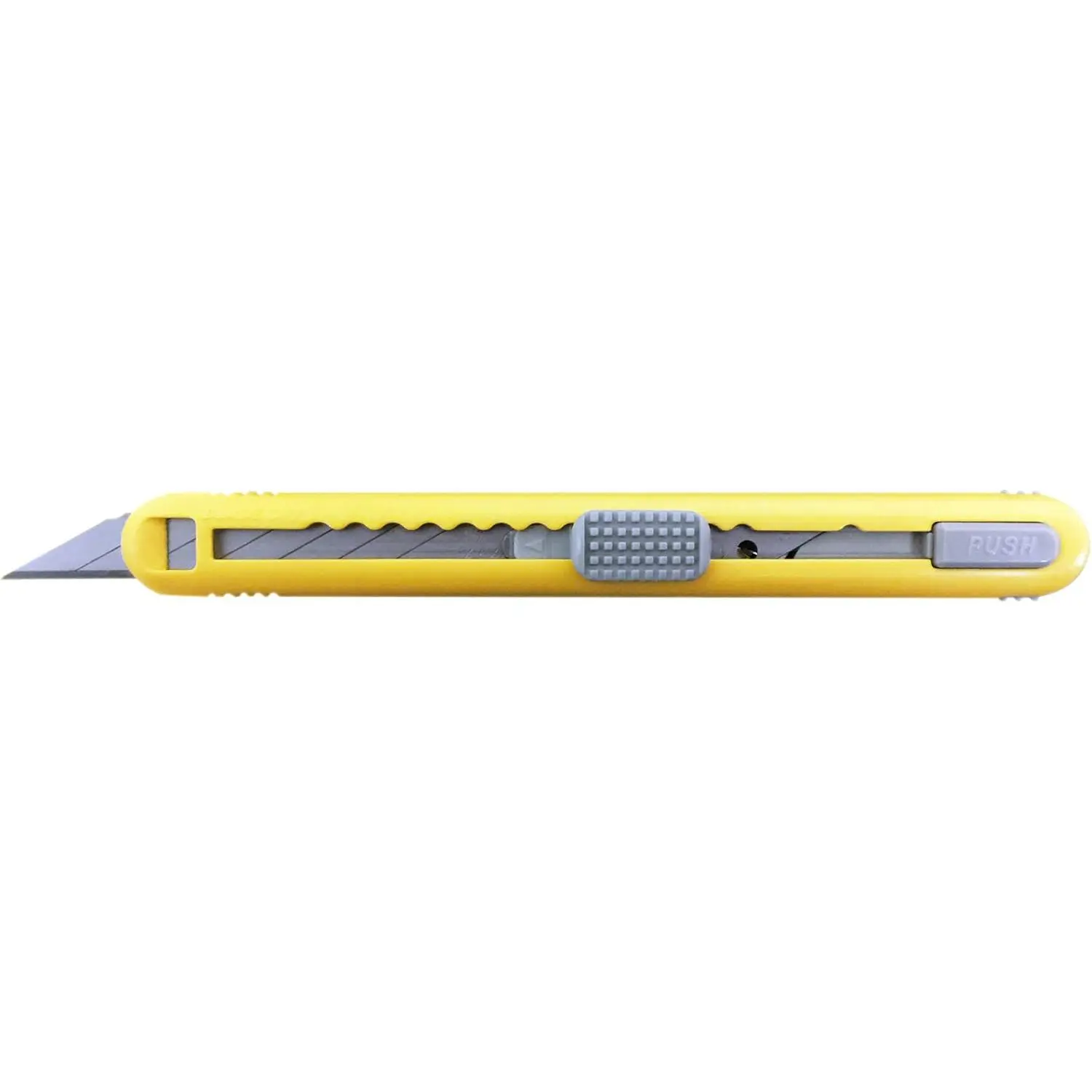 Cutter ABS Grip 30-Degree Multi-Blade Cartridge Knife (A-553P),Yellow