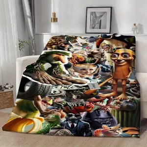 Heavyweight Flannel Blanket - Ultra-Soft, Thick, Suitable for All Seasons, Machine Washable Without Shedding, Perfect for Sofas, Offices, And Travel - an Ideal Gift for Movie Nights, Morning Commutes