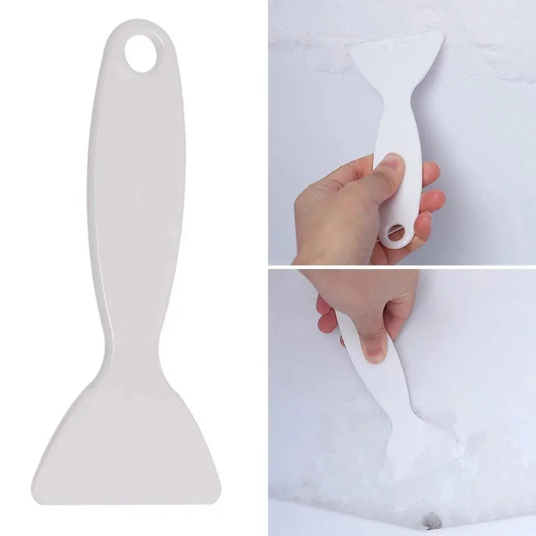 Kitchen Plastic Freezer Deicer - Refrigerator Defrost Ice Scraper, Household Cleaning Removal Scoop Tool, 135X60mm, Home Use