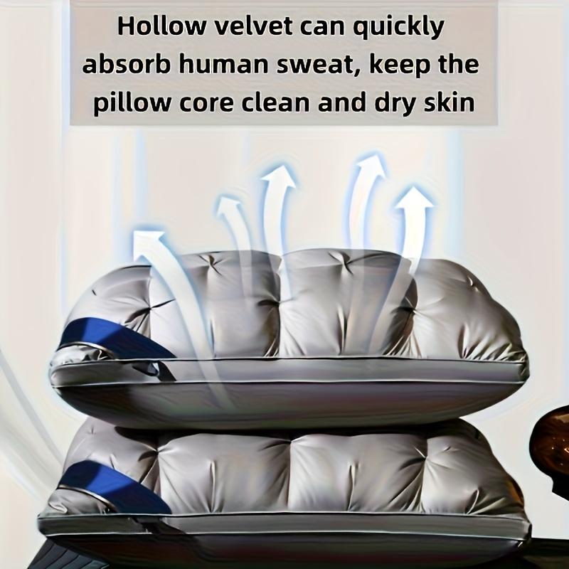 Luxury 5-Star Hotel High-Quality Pillow • Designed for Deep Sleep • Durable High Pillow Core for All Seasons • Hypoallergenic Polyester Cover • Machine Washable • Perfect for Bedrooms, RVs & More