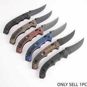 1pc 865 Folding Knife, High Hardness Blade, Multi-Color Options, Ideal for Camping, Fishing, Hiking, Daily Use, Durable Pocket Knife, Gift Idea