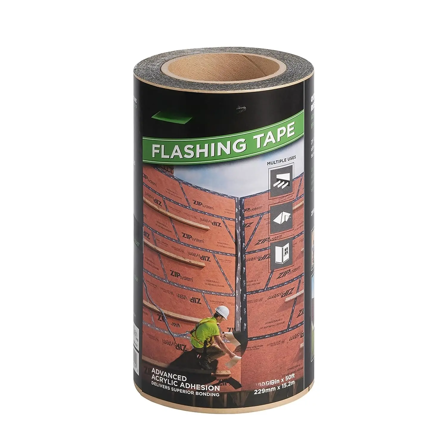 Adhesive Flashing Tape for Windows & Doors, 3.75" x 30' Roll