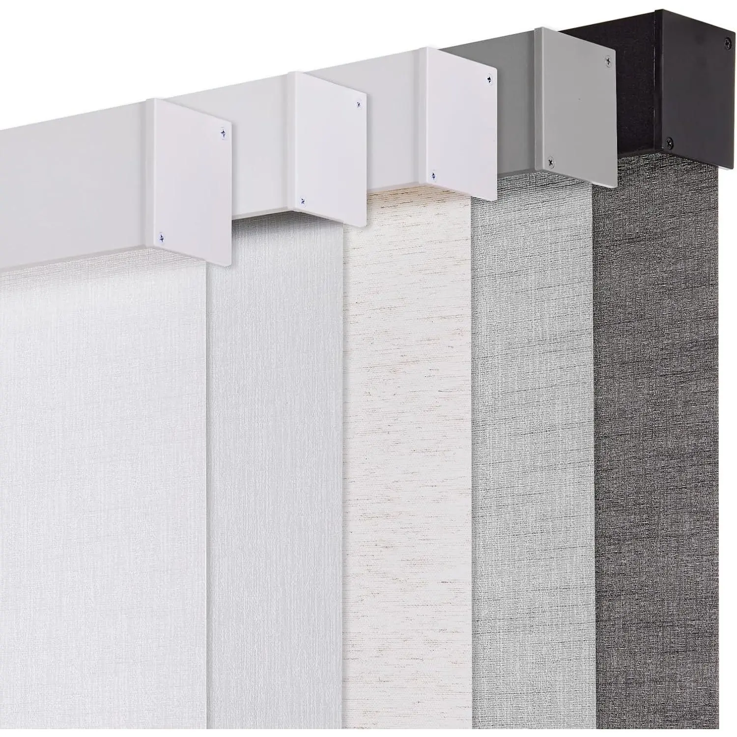 Cordless Light Filtering Blinds for Indoor Windows, Natural Woven Linen Fabric, Privacy Thermal Insulated Roller Shades for Home Office Door Linen Cream 32" W x 72" H
