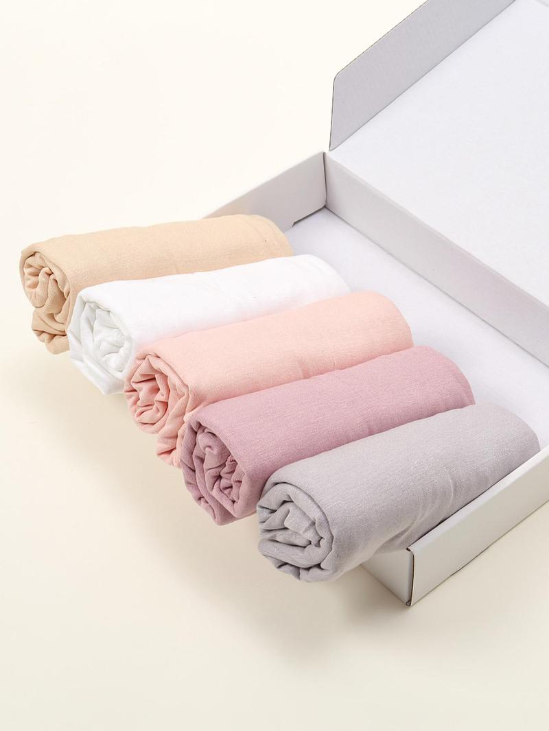 Women's Solid Color Khimars, Soft Comfortable Hijabs, Fashionable Modest Hijab for Daily Wear, Holiday Gift for Women