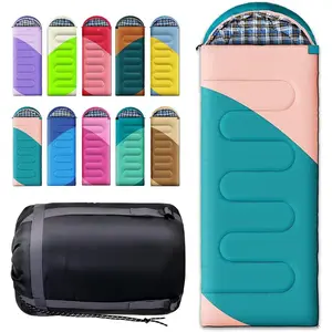 Camping Sleeping Bag, 32 ℉   Sleeping Bags  Adults Kids Teens Cold Weather Warm Sleeping Bag Winter  3-4 Season Camping, Camping Gear Equipment, Traveling, and Outdoors