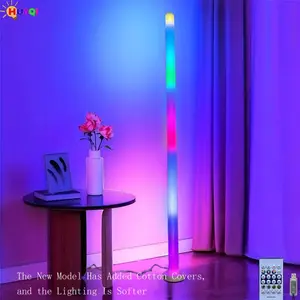 New Smart RGB LED Floor Lamp, Remote Control, USB Power, APP Controlled, Living Room Bedroom, Music Color Changing, Bluetooth-compatible, Led Atmosphere Lamp