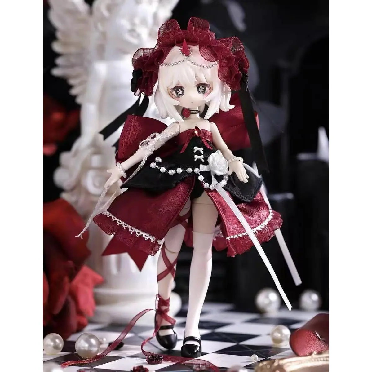 Meki Creators' Essence Series BJD Blind Box,1/12 Ball Jointed Doll,Figurines ,Dress Up Dolls,Toy Collectibles