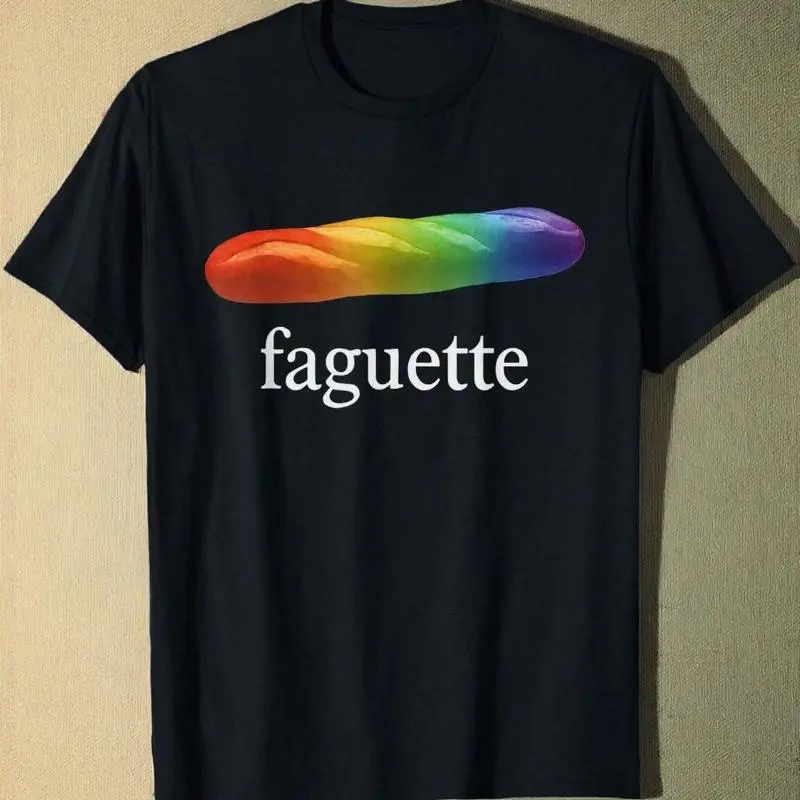 Unisex Casual Cotton Fabric Short-Sleeve Graphic T-Shirt - Rainbow & Proud Moon Rectangular Print, Comfortable Breathable Summer Gift, Shortsleeve, Menswear, Regular Fit, Music