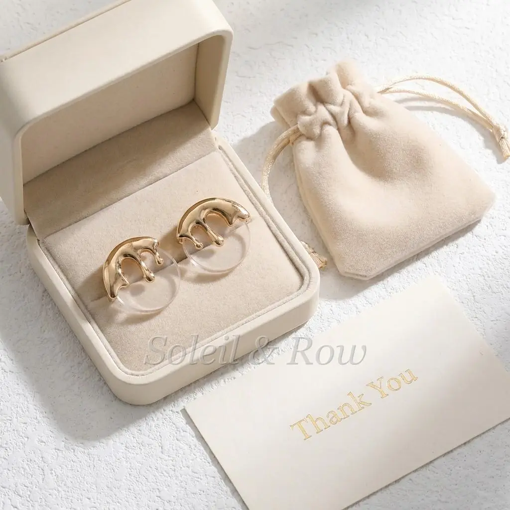 Y2K Liquid Metal Resin Stud Earrings for Women, Irregular Aesthetic Alloy Jewelry, Trendy Minimalist Statement Studs, Birthday Christmas Gift for BFF