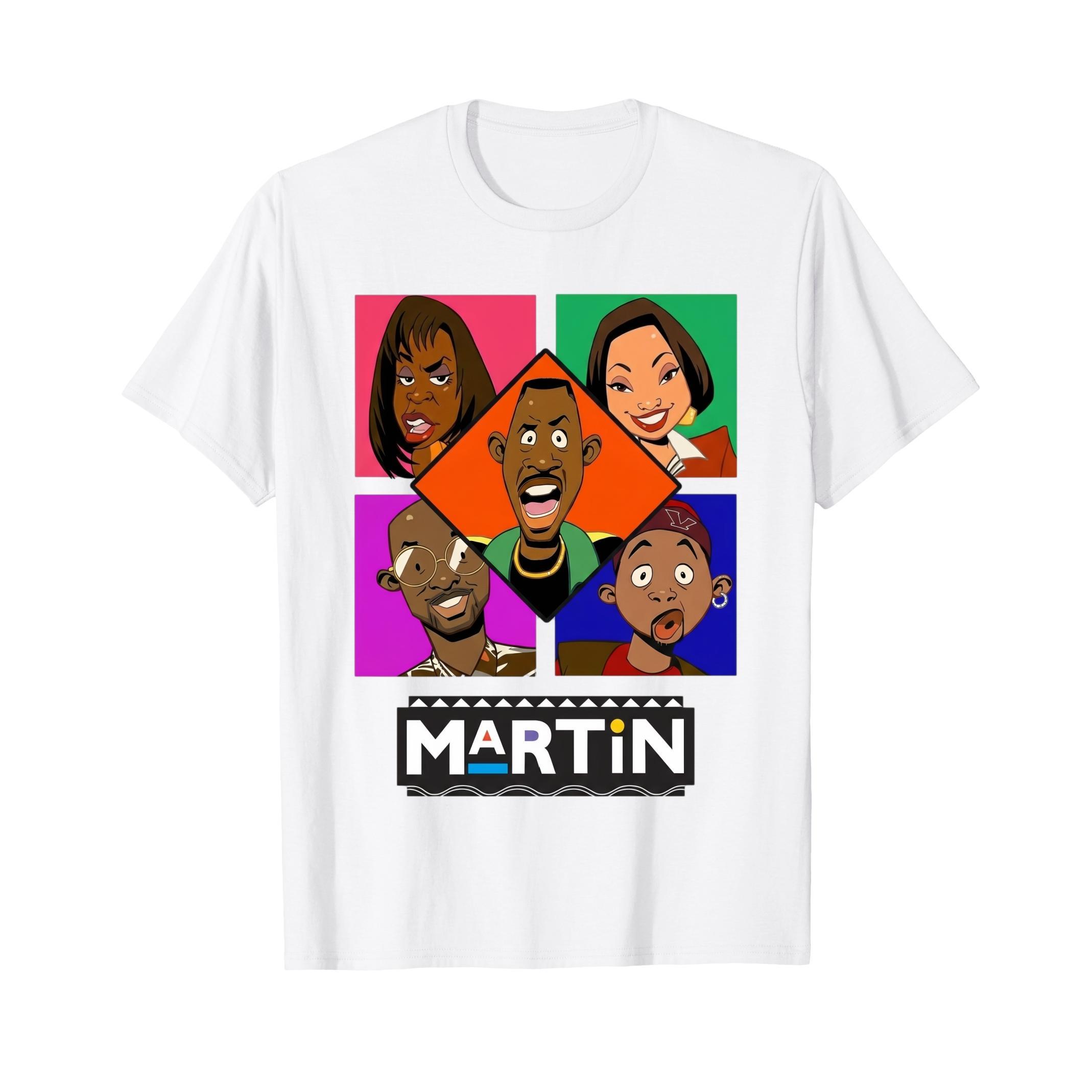Martin TV Show Cartoon Vintage T-shirt, Martin Unique Shirt, TV Series Shirt, Martin Payne Shirt, Martin Lawrence Shirt