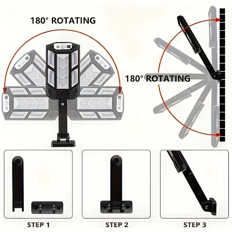 Super Bright 43 LED Solar Light with Motion Sensor and Remote Control, Outdoor Garden Street Lighting, 3 Adjustable Modes, Easy Home Installation