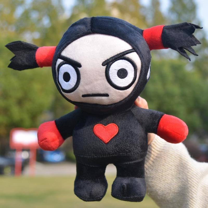 Pucca & Garu Couple Plush Set Viral Cartoon Character Soft Stuffed Dolls Unique Gift for Fans & Couples