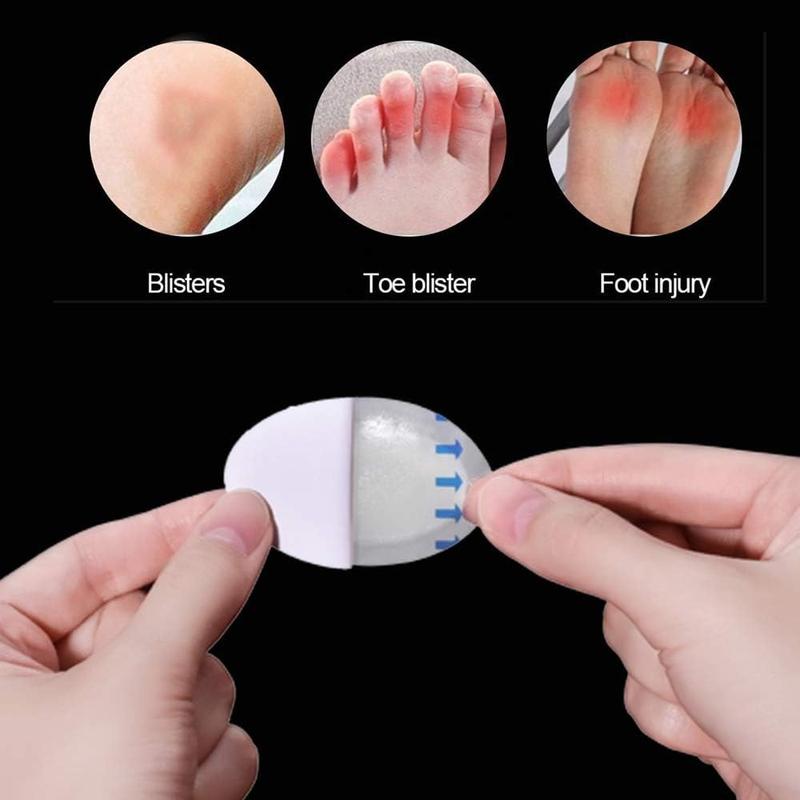 15Pcs/Set Blister Cushions Gel Hydrocolloid Seal Bandages for Fingers,Toes,Heels,Waterproof Blister Prevention Pads,Ultra-Thin Adhesive,Christmas Party Gifts,Hand Tools Kits