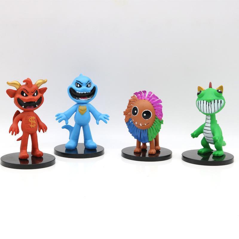 Nightmare Critters Chapter 4 Pianosaurus Doey Plush Yarnaby Toy Model Room Decoration Desktop Ornaments Birthdays Gifts Toys