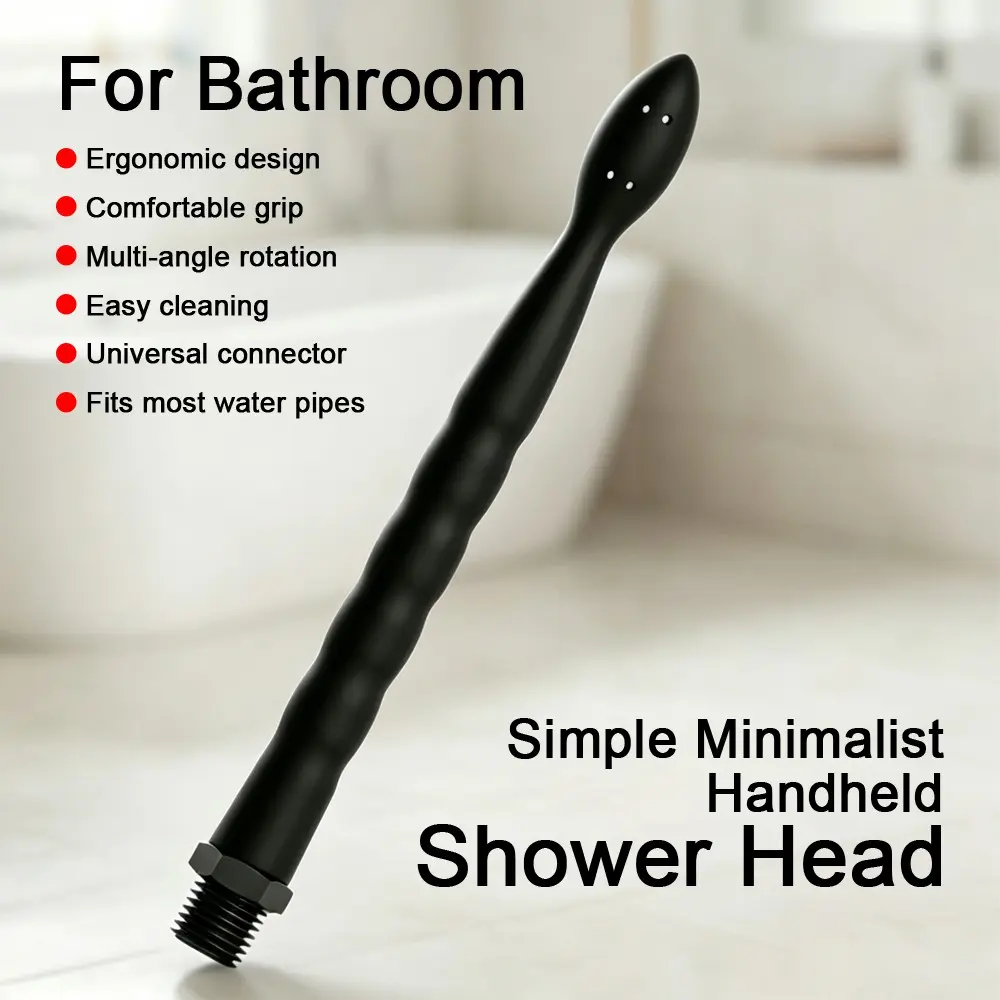 Silicone 8-Prong Shower Head, Handheld Multi-Angle Rotating, Adjustable Handheld Showers, Handheld Shower Heads, Universal Fit, Easy Installation, Flexible Bath Accessory, Bathroom Essentials