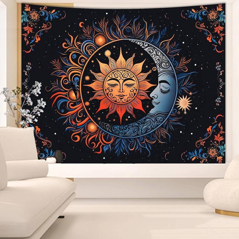 Forest Wall Tapestry for Bedroom, Nature Green Tree of Life Tapestries Wall Hanging, Fairy Tales Magical Landscape Backdrop Tapestry for Living Room Dorm Decor