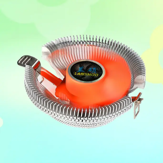 Down Blow Air Cooling CPU Cooler for Desktop PCs and PC Users, Multi-Platform Compatible with 1155/1200 Sockets, AMD Processors, Silent Cool Fan