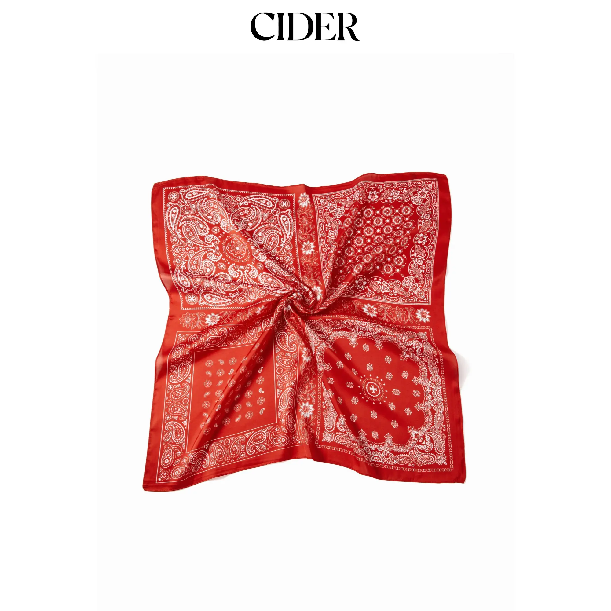 Cider PAISLEY SQUARE HEADSCARF