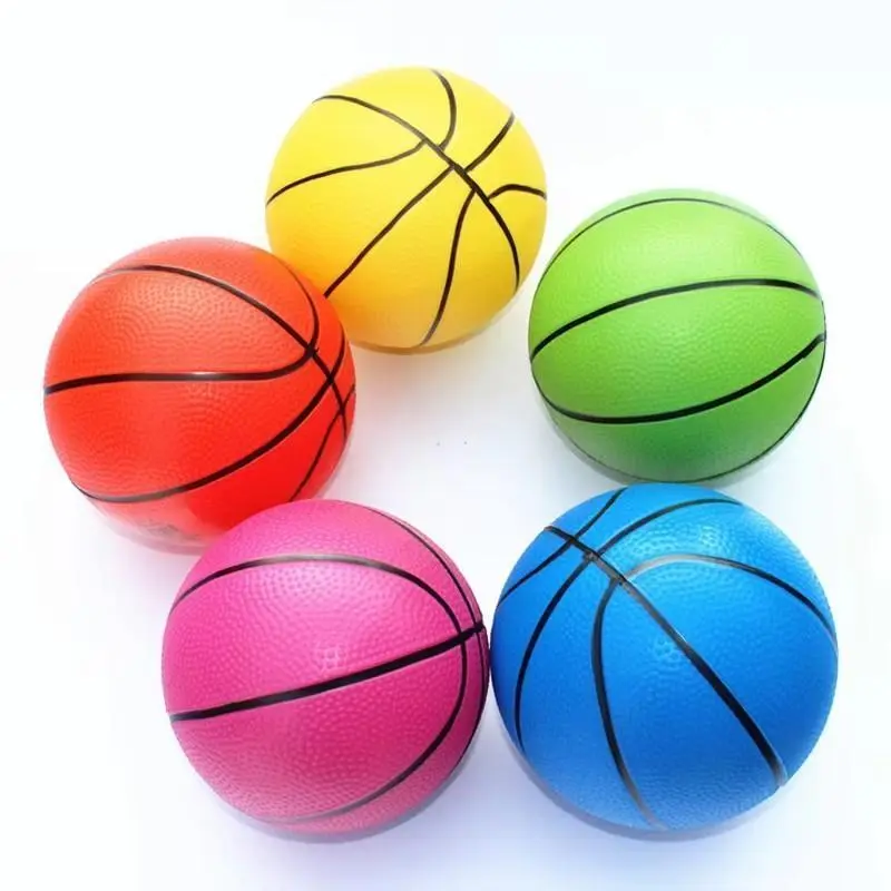 6 in Small Rubber Balls, Kids' Classic Novelty Stress Relief Sports Toy, Indoor-Outdoor All-Season Fun Equipment