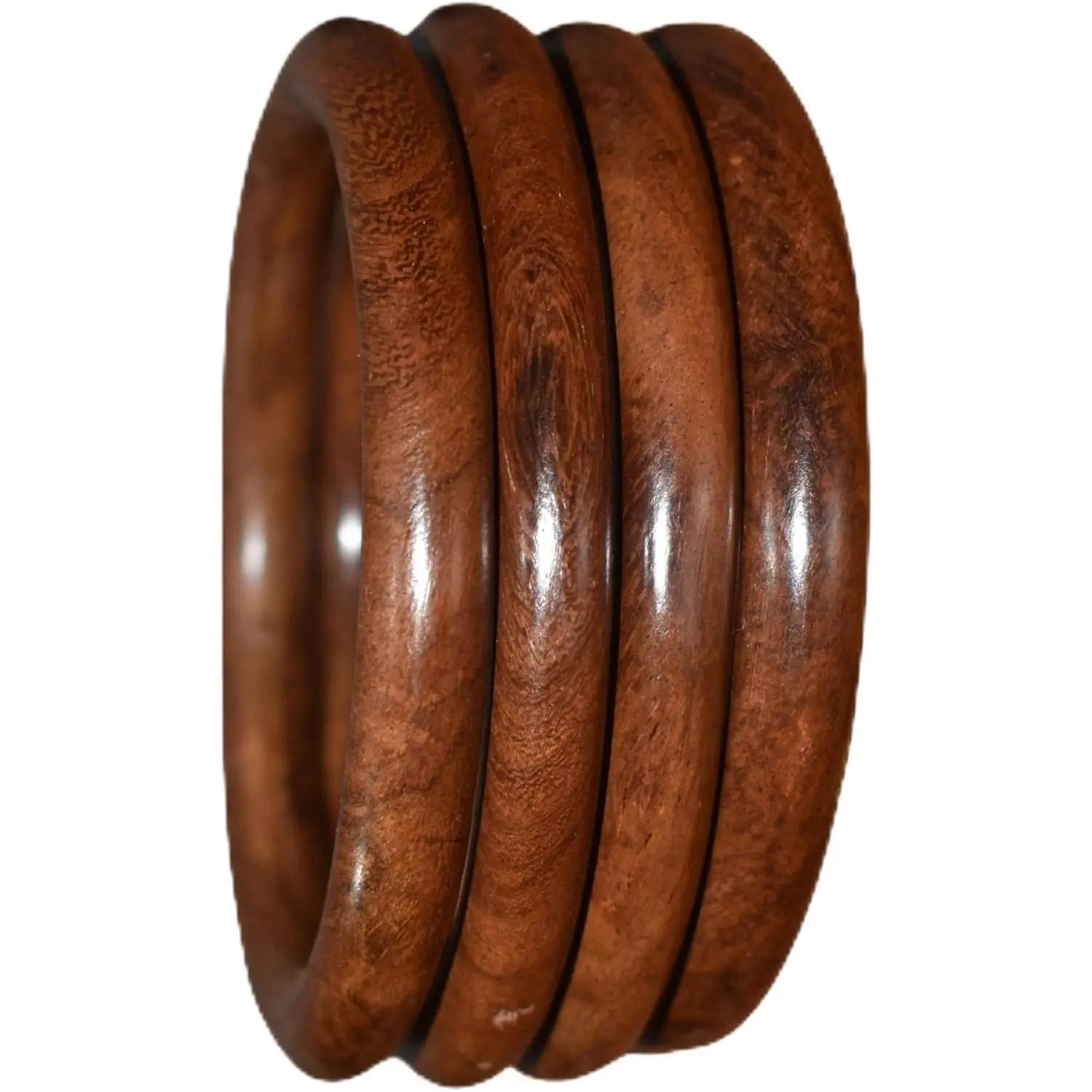 Handmade Natural Wooden Bangles, Stylish Designs, Artisan Premium Quality for Women | Natural Wood Bangles Christmas Gift Jewelry for Her | Eco-Friendly Artisan Crafted GiftGift
