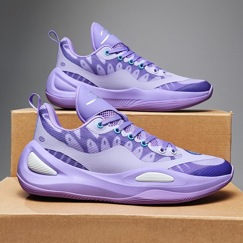 (New)Men's & Women's Dunking Basketball Shoes - Heavy-Duty Shock-Absorbing Training Sneakers with Anti-Slip Sole, Mid-Calf for Outdoor Streetwear, Dunkable Court Shoes