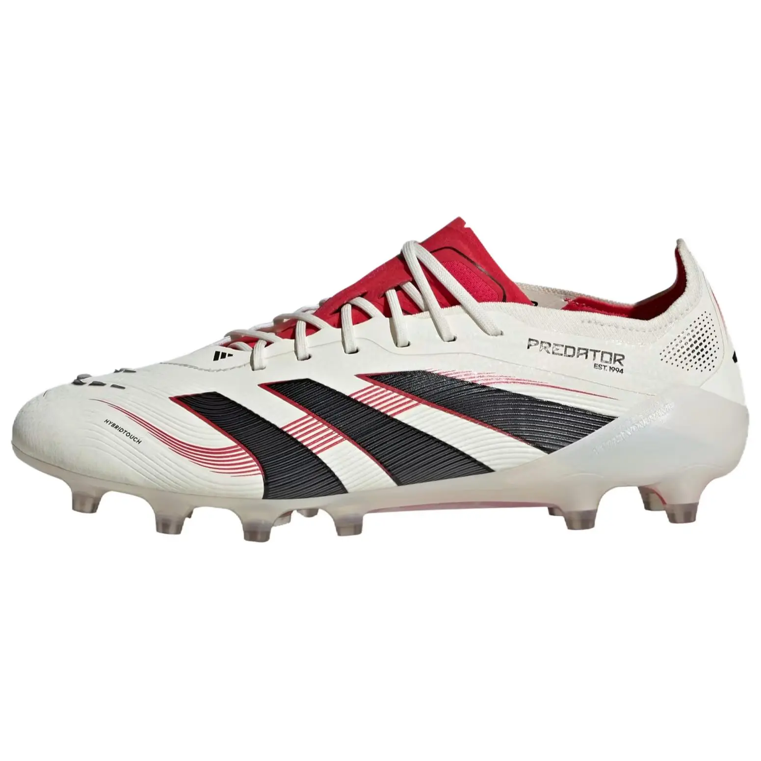 Adidas Predator Elite AG Soccer Cleats - Men's & Women's Official House White Shoes with Soft Comfort, Anti-Slip Durability (Maison Mihara Trending Style)