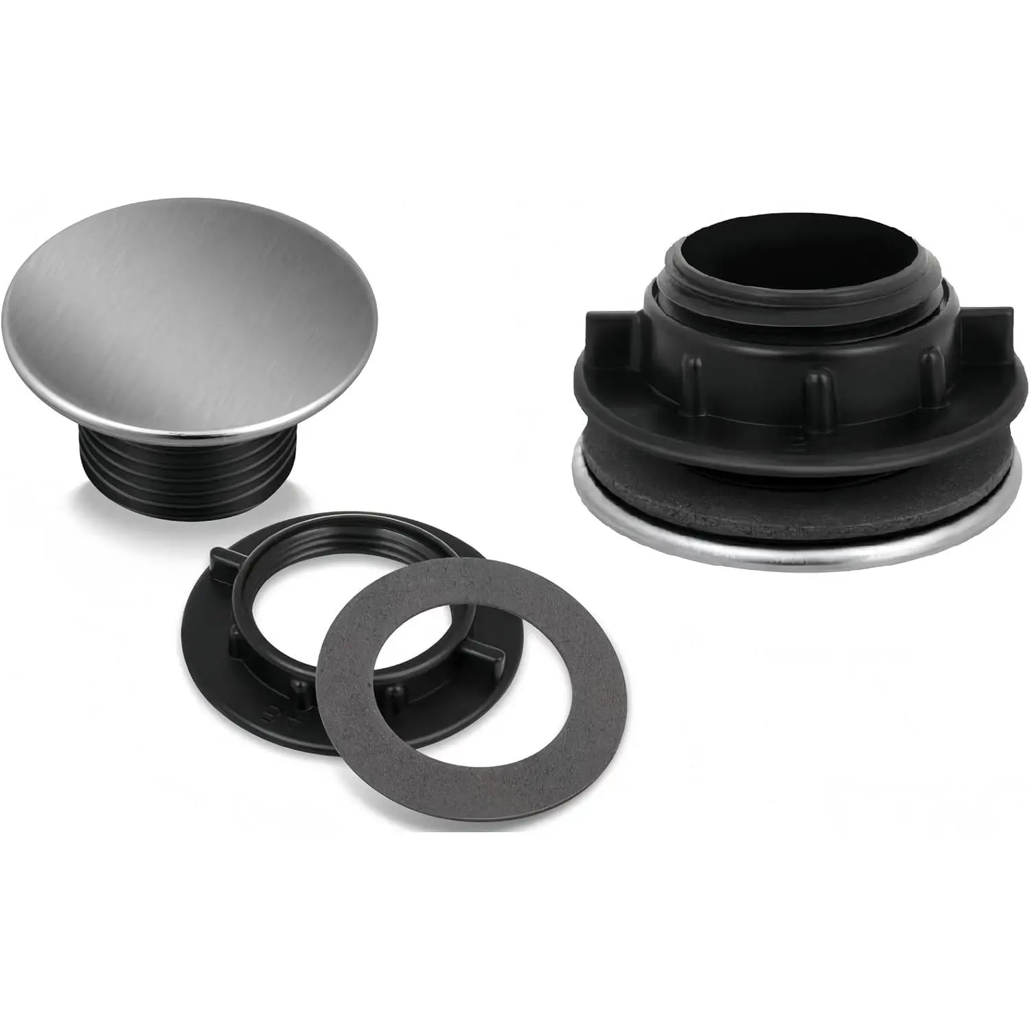 2 Pack Sink Hole Cover,Stainless Steel Kitchen Sink Hole Cover,Kitchen Faucet Hole Cover