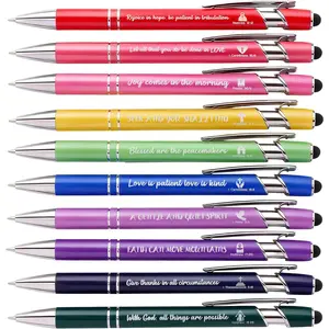 Christian  Verse Ballpoint Pen - Inspirational Scripture Pens Bulk Mom Day Gifts for Women, Church Members,  & Family, Study Groups(10 Count)