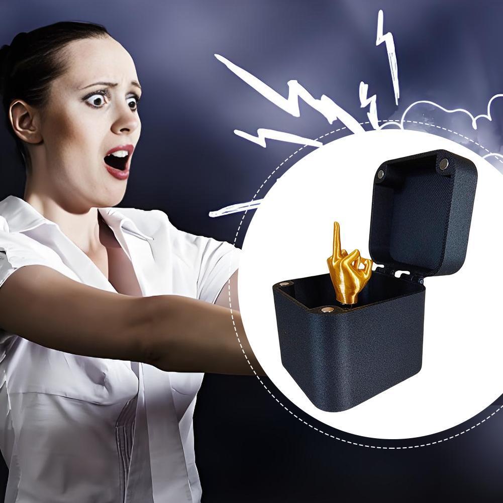 Middle Finger Surprise Gift Box Annoying Gift Box Funny Middle Finger Box Christmas Fun Prank Gift