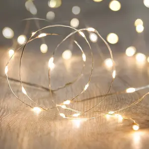 16.5Ft 50 LED Fairy Lights Battery Operated String Lights for Party Home Wedding Festival Decoration, Warm Whitefidget toys