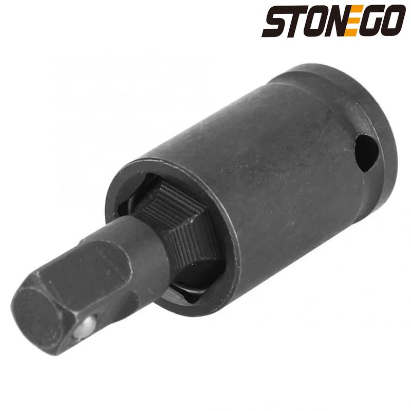Universal Pneumatic Joint, Wrench Socket Adapter Universal Wrench Extension High Hardness For Electric Pneumatic Forging