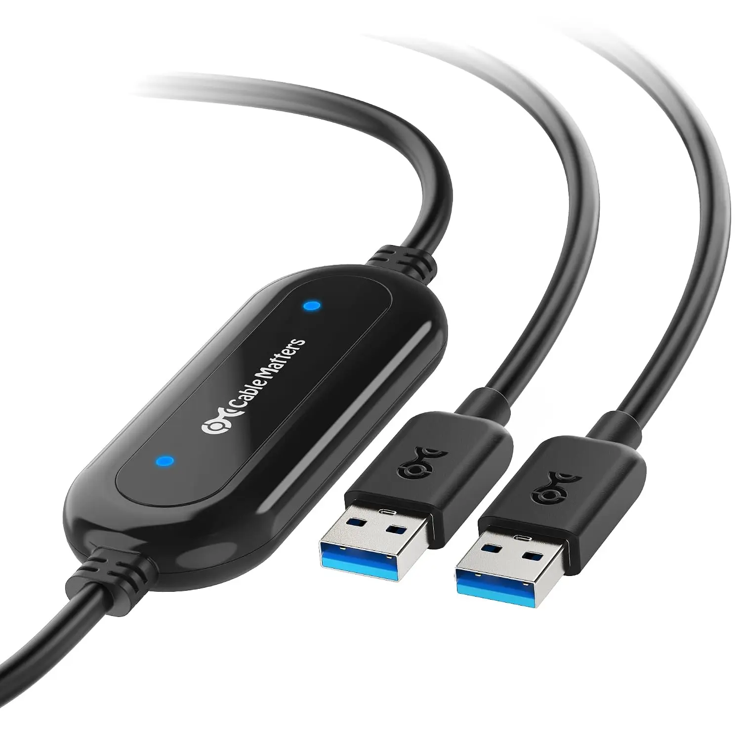 USB 3.0 Data Transfer , USB Transfer , 6.6ft | PC to PC, Easy  Sync Software Key Included, Works with Windows 11/10/8/7/Vista/XP, Compatible with PCmover