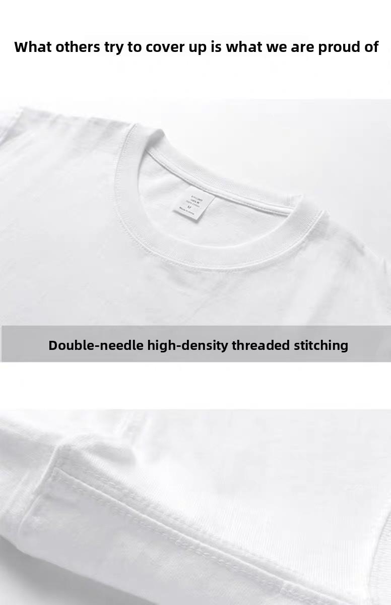 Summer New 100% Cotton Short Sleeve Middle - Aged Mom Top Women's T - shirt for Plus Size Fat MM Tummy Control Slimming Versatile Stylish Clothing