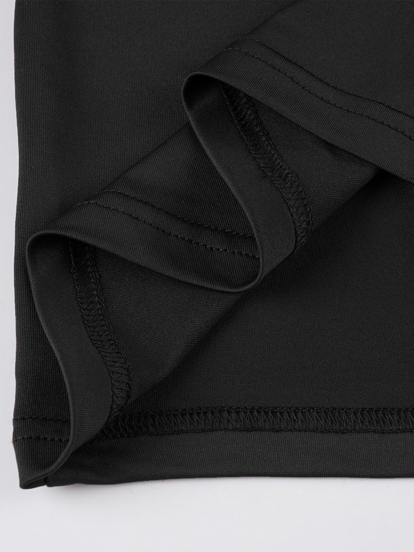 Asymmetrical Batwing Sleeve Off-Shoulder Women's Casual Dress, Trendy Summer Street Style Solid Bodycon Dress for Ladies (without belt)