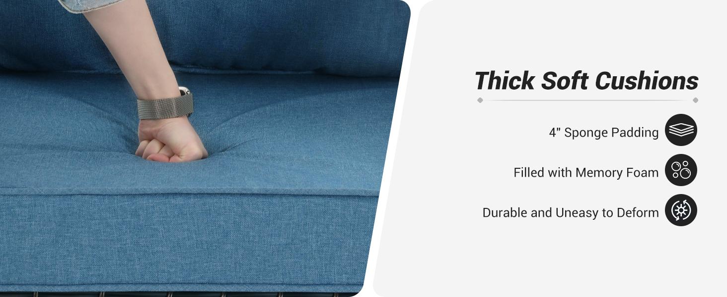 Amopatio Greenish Spring 3 Pieces Patio Furniture Set, Outdoor Rattan Swivel Rocker Gliders for Garden & Backyard, Love Seat Conversation Set with Glass Table