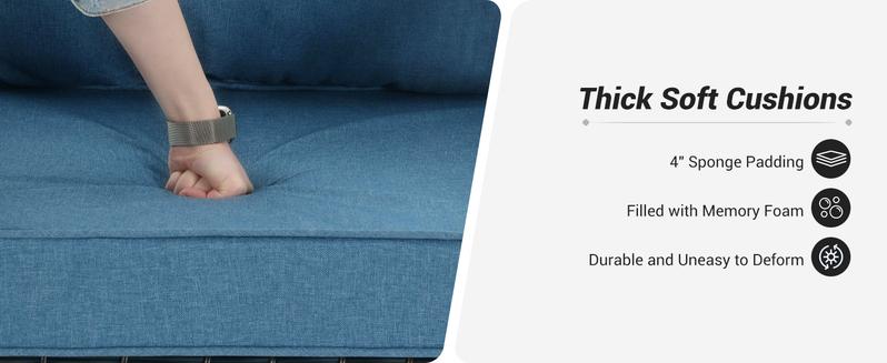 Amopatio 3 Pieces Patio Furniture Set, Outdoor Rattan Swivel Gliders Rocker with Glass Table and Cushions for Poolside/Deck/Garden/Backyard/Porch