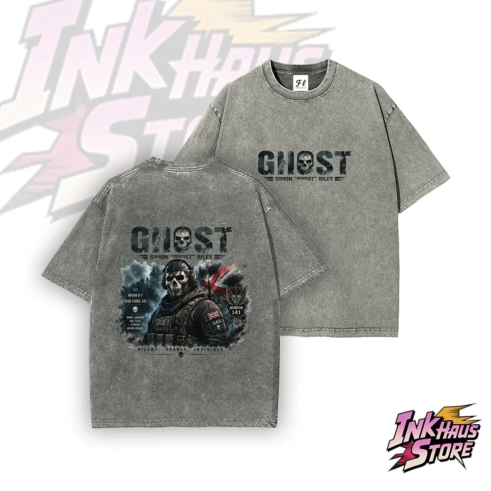 Simon "Ghost" Riley SAS Task Force 141 Graphic Tee