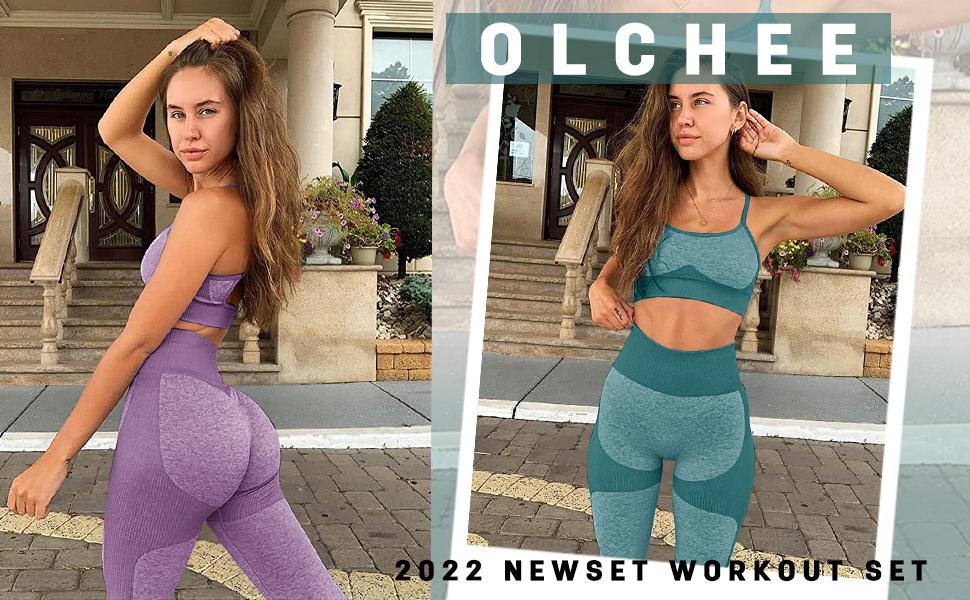 Women’s Workout Sets 2 Piece - Seamless Yoga Leggings and Cross-Strap Sports Bra Gym Outfits Activewear Matching Set Women’s Workout Sets 2 Piece - Seamless Yoga Leggings and Cross-Strap Sports Bra Gym Outfits Activewear Matching Set