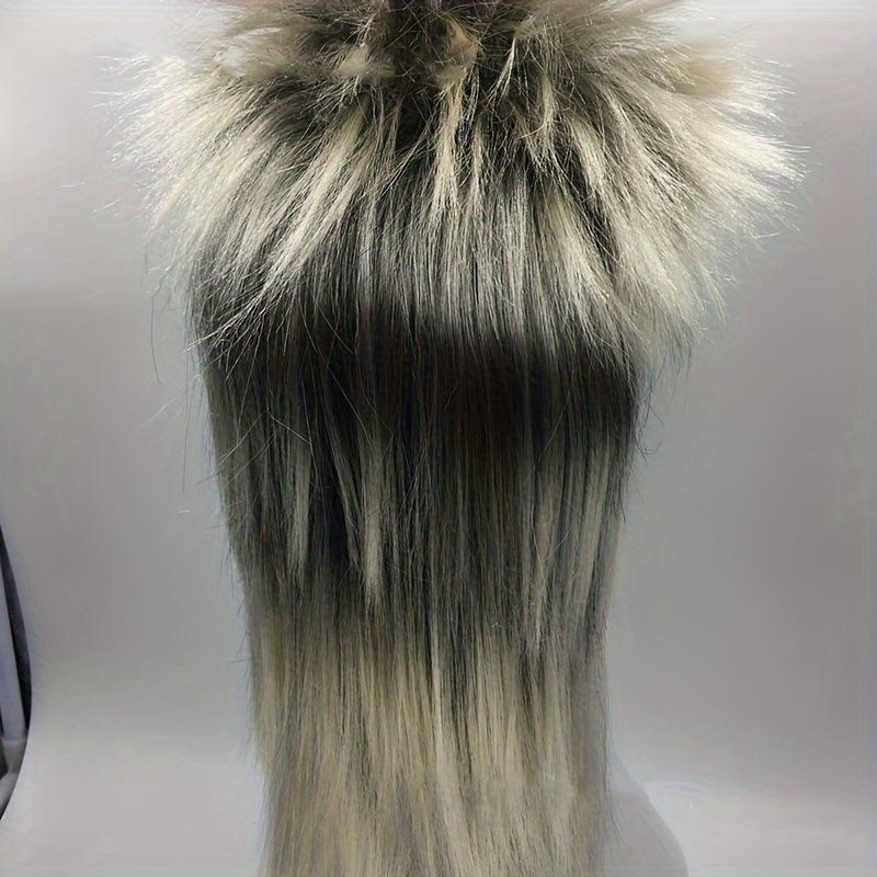 2026 Punk Rock Style Men s Fluffy Synthetic Wig Wild Messy Texture Spiky Volume for Costume Party Halloween and Daily Fashion