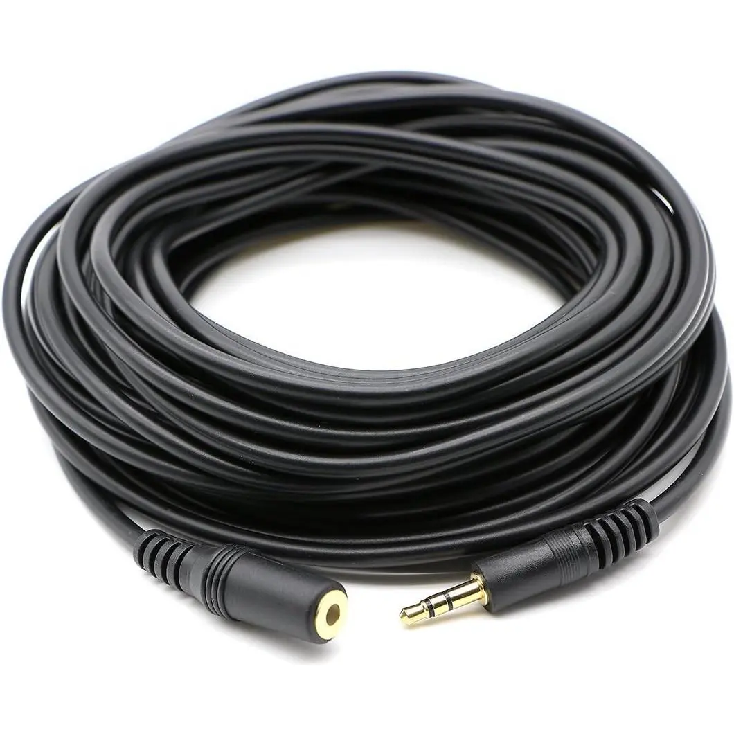 3.5mm Stereo Male to Female Extension Audio  Cord (30 )