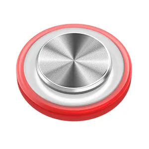 Round Game Joystick Metal Button Controller with Box Easy Chicken Dinner For Mobile Phone Rocker Tablet Android Iphone Kit Boost Aim Edition Galaxy