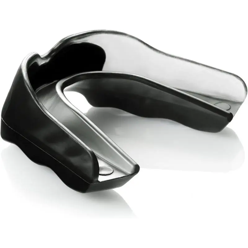 outdoor sports Shock Doctor Mouth Guard, Custom Fit Football Mouth Guard, Moldable Mouth Guard Boxing, Lacrosse, Hockey, MMA, Football & More, Mouthpiece, Mouthguard Sports, Adult - Strapless