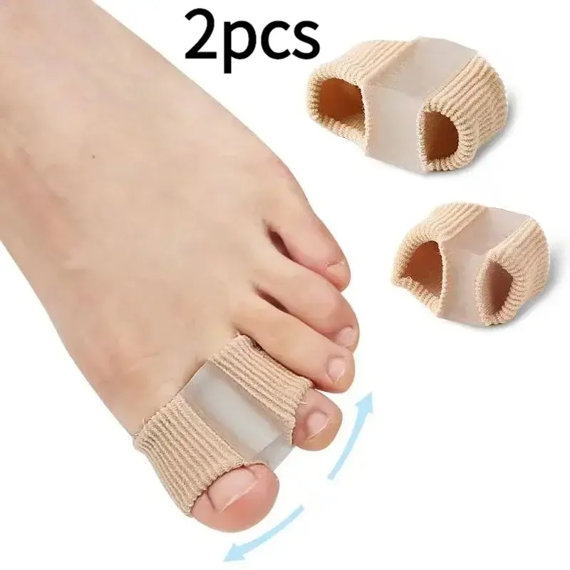 Toe Splitter Feet Bone Thumb Adjuster Silicone Toe Spreader Separator Bunion Hallux Valgus Corrector Thumb Finger Correction