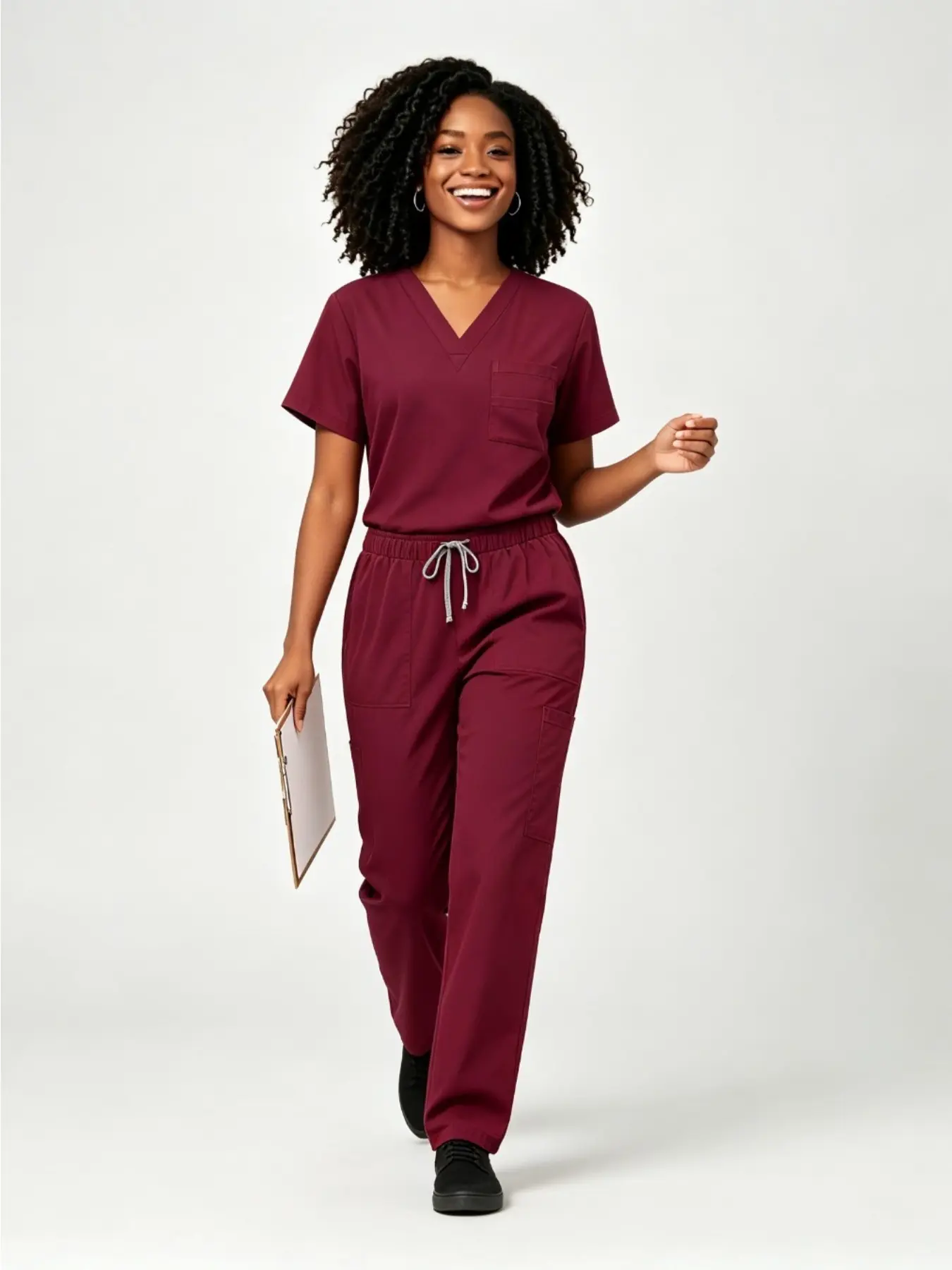 Lightweight Dry Short Sleeve Scrub Suit Unisex Straight Leg Pants Soft Breathable Uniform For Staff Daily Shift Commute Summer Workwear